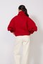 Fishmen Collar Oversize Tricot Sweater Red - 4