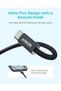 كابل زولو من USB إلى USB C لـ CarPlay (1 متر، أسود) - 6