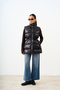 Women's Adjustable Waist Shiny Vest Black - 3