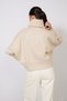 Fishmen Collar Oversize Knitwear Sweater Stone - 5