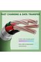 C01 Coiled Keyboard Cable, Pro Custom USB-C Aviator Cable-Green - 6