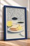 Caviar Boxes with Caviar Written and Bread Frameed Table Italy Poster Wall Decor Itn060 - 2