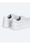 White Leather Sports Shoes - 3