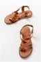 Women's Genuine Light Leather Motion Orthopedic Tight Sandals - 5