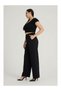 Straight Lycra Plus Size Pipe Leg Pants Straight G129-2 - 4