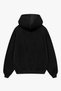 Only Funs Parodi Logo Printed Pocketless Black Oversize Unisex Hoodie - 2