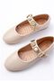 Women's Supported Walking Balanced Buckle Helmet Comfort Ballet Shoes - 4
