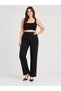 Straight Lycra Plus Size Pipe Leg Pants Straight G129-2