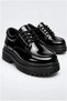 Men's Balanced Patent Leather Formal Lace-Up Classic Shoes - 2