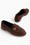 Women's Masculine Lightweight Walking Balanced Suede Comfort Ballerinas - 4