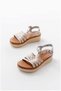 Women's Genuine City Wedge Leather Sole Orthopedic Heeled Sandals - 3