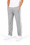 Men's Striped Cotton Sweatpants Gray-5471