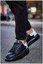 Men's Motion Walking Street Lace-Up Sports Shoes - 3