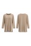 Long Sleeve Bamboo Blouse 162 Beige - 4