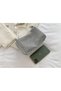 Rhinestone Clutch, Silver Chain Wedding Bag - 6