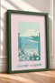 Giornata Soleggiata Written Seascape Framed Painting Italy Poster Wall Decor Itn026 - 2