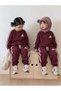 Striped Tracksuit Set with Logo