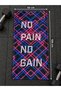 No Pain No Gain Printed Sports Fitness Towel 50X100 cm Cotton Inner Surface High Absorbent Quick Drying Sports Athlete Towel Fitness Training Gym Boxing - 2