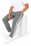 Men's Striped Cotton Sweatpants Anthracite-5471 - 4