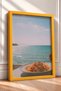 Spaghetti Plate by the Sea Framed Painting Italy Poster Living Room Kitchen Wall Decor Itn037 - 2