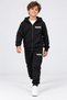 Break Written Black Zippered Children's Tracksuit Set Age 13 - 3