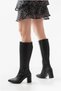 Women's Long Comfortable Winter Stylish Heeled Boots - 2