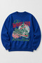Unisex Oh What Fun It Is to Ride" Sweatshirt Themed Nostalgic Christmas Cotton Thick Oversize Sweatshirt
