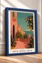 Casa Dolce Casa Written Sea Terrace Framed Painting Italy Poster Living Room Kitchen Wall Decor Itn045 - 2