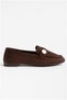 Women's Masculine Lightweight Walking Balanced Suede Comfort Ballerinas - 3