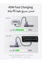 شاحن Nexode Air بقوة 45 واط Type-C GaN للشحن السريع مع شوكة قابلة للطي - 4
