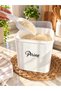 5'Litre Plastic Storage Container (with Shovel, Spoon and Label Gift) Tea-Sugar-Flour-Rice Container - 2