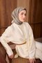 Twill Silk Scarf Vega Mildew Green