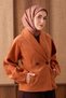 Twill Silk Scarf Batik Tile
