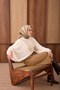 Twill Silk Scarf Mihenk Mink - 4