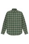 Bc0Yh89Aic1-R Flannel Check Shirt (Regular) Men's Shirt Green - 5