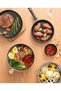 1.5 L Electric Cooker Mini Grill Hot Pot Non Stick Pan Steamer And Grill Set - 5