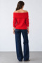 Women's Madonna Collar Wool Knitwear Sweater - 5