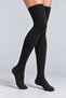 Women's Thick Ribbed Knee-High Knitted Leggings Socks - 2