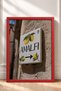 Lemon Patterned Amalfi Direction Sign Framed Painting Italy Poster Living Room Kitchen Wall Decor Itn078 - 3