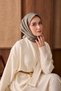 Twill Silk Scarf Vega Mildew Green - 2