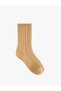 Wool Blended Ribbed Socks - 2