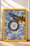 Sole Mio Written Plate and Lemons Framed Painting Italy Poster Living Room Kitchen Wall Decor Itn065 - 3