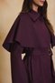 Mürdüm Aller Cloak Detailed Trench Coat - 4
