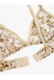 Non-Wired Non-Padded Floral Patterned Tulle Soft Bra - 2