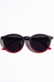 Carmel Black Red Black Sunglasses - 4