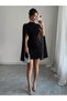 Rochie mini, negru - 5
