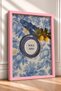 Sole Mio Written Plate and Lemons Framed Painting Italy Poster Living Room Kitchen Wall Decor Itn065 - 2