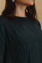 فستان أخضر بياقة دائرية واسعة - 5