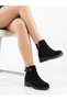 Women's buckle detailed comfortable fit non-slip sole warm daily boots - 4