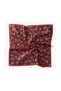 Twill Silk Scarf Aurelia Dark Red - 5